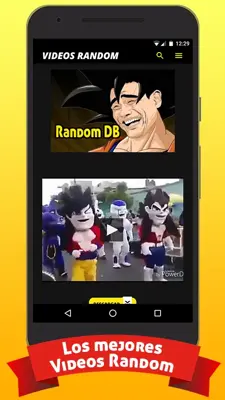 Videos Random android App screenshot 1